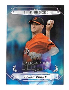 2015 Topps Pro Debut Distinguished Debuts - SAN FRANCISCO GIANTS Team Set 