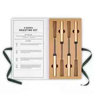 Marshmallow Roasting Skewers Book Box Gift Set - Picture 1 of 3
