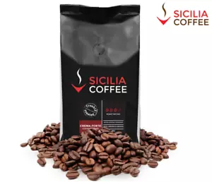 1kg CREMA FORTE Fresh Roasted Coffee Beans, 100% Arabica, Strong, Dark Roast - Picture 1 of 1