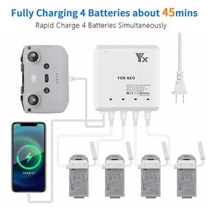 Intelligent Flight Battery Charger Charging Hub For DJI Neo Drone RC Accessories - Bild 1 von 19