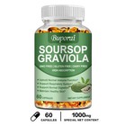 Soursop Graviola Capsules 1000mg - Natural Antioxidant Digestive & Immune Boost