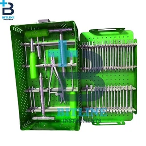 Defekte Schraubenausdreher Set 53-teilig Chirurgische Schraubenentfernung Orthopädische Instrumente - Bild 1 von 3