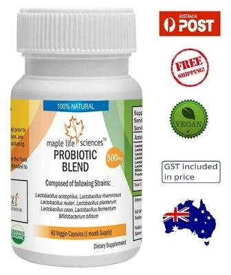 Probiotic Blend of Lactobacillus Reuteri Acidophilus Rhamnosus Plantarum Casei - image 1 of 2