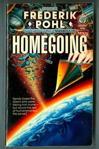 HOMEGOING by Frederik Pohl! Vintage 1990 Ballantine Del Rey Paperback! - Picture 1 of 2