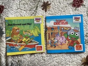 1988 Muppet Babies The Legend of Gimmie Gulch, Just Kermit And Me McDonalds - Picture 1 of 2