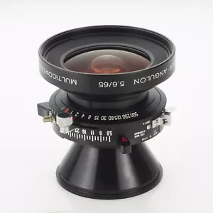 Schneider Super Angulon 65mm 5.6 MC  wide angle lens(SINAR,Linhof,Cambo,Wista) - Picture 1 of 13