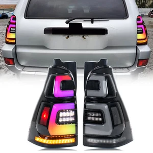 LED RGB Tail Lights for Toyota 4Runner 2003-2009 4th Gen Rear Lamps Assembly - Picture 1 of 5
