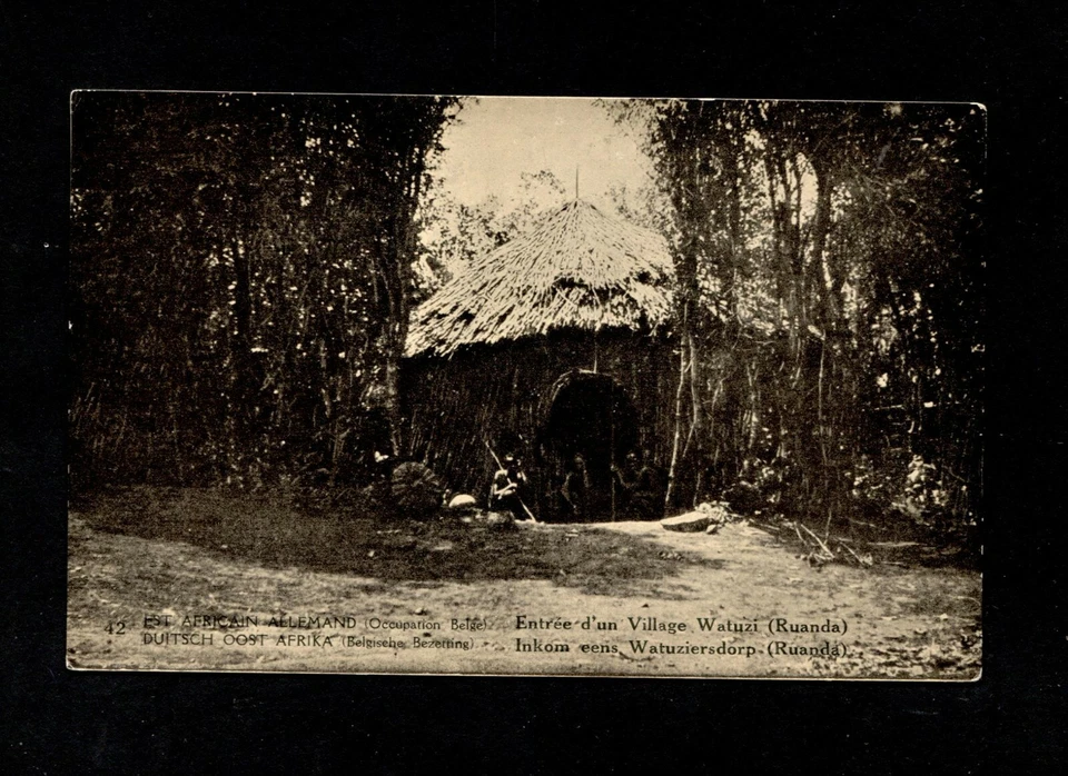 DOA Tripulación Belga - GA P8/42 Sello Blanco Kigoma (BLN-7) - Imagen 1 de 1