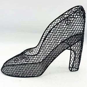 Schwarz Draht High Heel Schuhkorb 6" Höhe - Bild 1 von 7