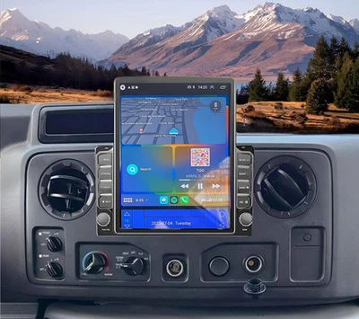 9.7'' CarPlay For Ford E150 E250 E350 Super Duty 2009-2014 Car Stereo Radio GPS - Image 1 of 4