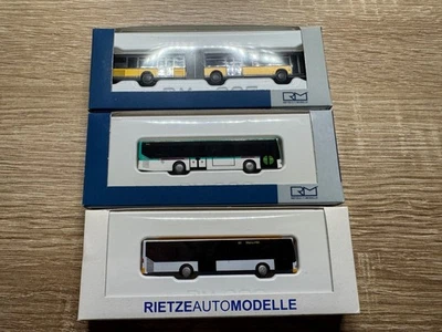 3 Bus Rietze 1:160 En OVP État Non Utilisé NR4 - Photo 1/4