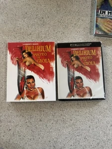 DELIRIUM PHOTO OF GIOIA (1987) 4K UHD / BLU-RAY + SLIPCOVER VINEGAR SYNDROME NEW - Picture 1 of 1