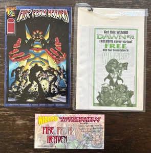 FIRE FROM HEAVEN 1/2 WIZARD Wildcats Gen 13 Deathblow Wetworks Wildstorm Jim Lee - Bild 1 von 6