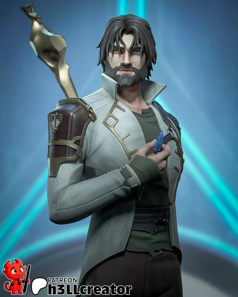 Jayce Arcane League of Legends (3D) 1:6/1:12 Scale Printed Model Kit - Image 1 of 1