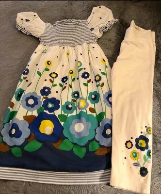 Girls Limited Too Roxy Hunter Floral Tunic Top & Leggings Set Play 8 - Image 1 of 4