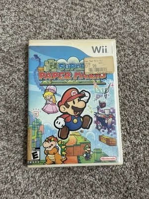 Super Paper Mario (Nintendo Wii) Complete, CIB - Tested Working! - Image 1 of 3