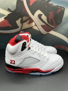 Size 10 - Air Jordan 5 Retro 2025 Fire Red - Picture 1 of 8