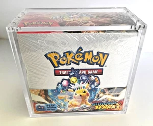 Pokemon Surging Sparks Booster Box Scarlet & Violet Sealed Small Tear + Acrylic - Bild 1 von 18