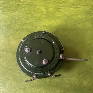 vintage J.C. Higgins sears Roebuck & co automatic fly reel With Line Works - Picture 1 of 5