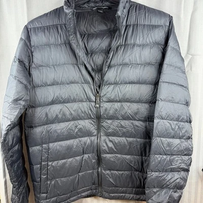 Port Authority Black Down Jacket coat puffer sz medium light weight - Image 1 of 4