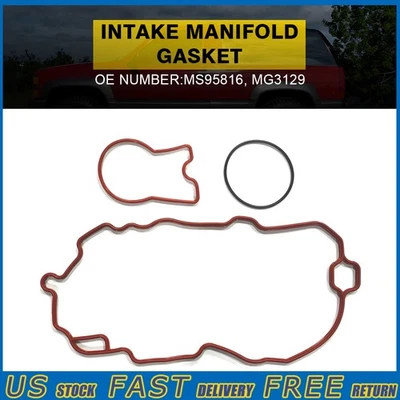 Junta de colector plenum para Chevrolet Express 1500 1996-2006 base LS 6 cilindros 4,3 L Foto 1 de 4