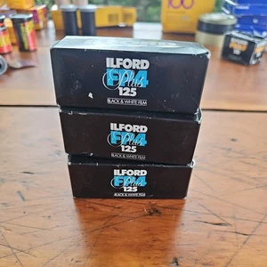 EXPIRED 2004 Ilford FP4 Plus 125 ISO 120 Black & White Roll Film  - Picture 1 of 3