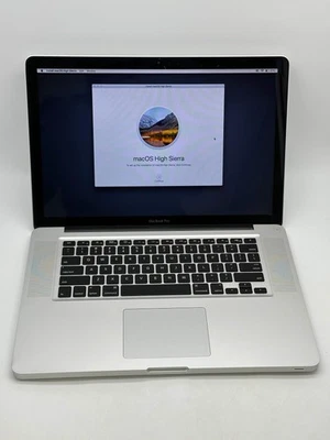 Apple MacBook Pro 15" A1286 2011 Core i7 4GB RAM 500GB HDD Silver - *READ* - Image 1 of 4