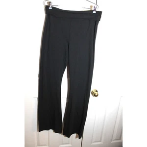 Eco Yoga Leggings Bio Baumwolle ausgestellt schwarz Gr. XL NEU - Bild 1 von 3