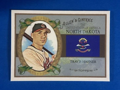 2008 Topps Allen & Ginter Estados Unidos #US34 Travis Hafner Cleveland Indians Foto 1 de 2