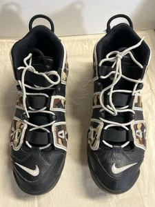 Nike Air More Uptempo Black Camo OG QS Camouflage CJ6122-001 2019 taglia 13 RARO - Foto 1 di 9