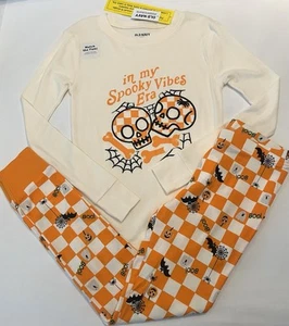 Antiguo Pijama Azul Marino Niños Halloween Talla 10 Pijama Pantalones Camisa 2 Piezas Conjunto Nuevo - Imagen 1 de 2