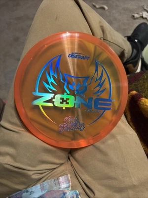 Discraft Zone – Get Freaky CryZtal FLX –Paul Ulibarri Signature–Orange/Blue Foil - Image 1 of 3
