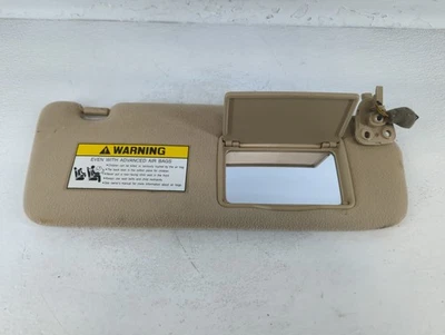 2008-2010 Hyundai Sonata Passenger Sun Visor Mirror Right Sunvisor Beige RKB5K - Image 1 of 4