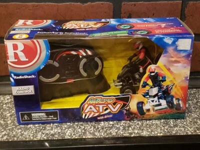 NIB Radio Shack RC Micro ATV w Driver Radio Control Toy New - Image 1 of 4