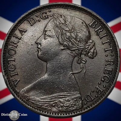 Great Britain 1868 Farthing 1/4d GB3628 - Image 1 of 2