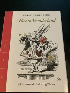 Klassisches Malbuch: Alice im Wunderland (Malbuch für Erwachsene): 55 abnehmbare... - Bild 1 von 5