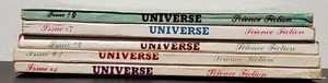 Universe Science Fiction June, Sept. 1953; March, Sept. 1954; January 1955 - Picture 1 of 6