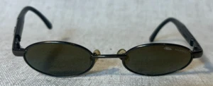 Vintage BOLLE RHODIA 2.0 SUNGLASSES~Glasses~Sunnies*Black Lenses*Italy - Picture 1 of 11