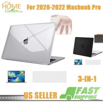 Fr Macbook Pro 13" 14" 16" Hard Case Shell Cover Keyboard Screen Protector M1 M2 - Image 1 of 4