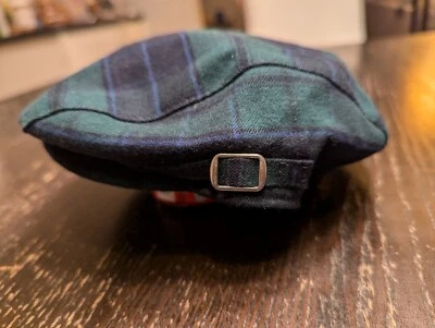 Nuevo con etiquetas Janie And Jack Holiday Sombrero Elegante a Cuadros 2T-3 Foto 1 de 4