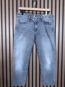 Rag & Bone Boyfriend Jeans 27 Womens Slim Gray Dre Low Rise Stone Wash - Picture 1 of 10