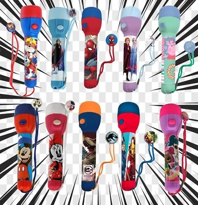 LED Flashlight Torch 16cm, Large Torch, Night Light Kids Xmas Camping Gifts - Image 1 of 4