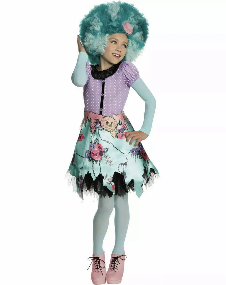 Niñas Monster High Miel Pantano Disfraz Vestido Elegante Niños Niños Halloween Juegos con disfraces Foto 1 de 4