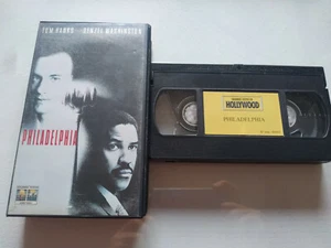 Philadelphia Flaggen Tom Hanks Washington Columbia VHS Band Spanisch - Bild 1 von 3