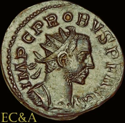 276-282AD PROBUS ANTONINIANUS LYONS MINT (AC108) - Image 1 of 2