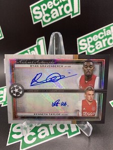 2020-21 Topps Museum Ryan Gravenberch Kenneth Taylor Archival Autograph /25 RC 