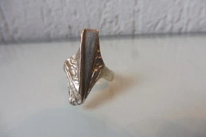 Anello In Argento, Bello, Vecchio Anello, 925 Argento - Foto 1 di 4