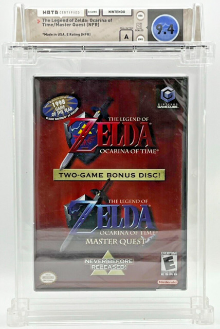 The Legend of Zelda: Ocarina of Time - Wata 9.4 A++ Sealed, Lot #93050