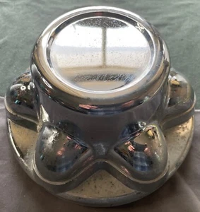 Chrome Trailer Wheel HubCap Cover 6 lug x 5.5" pattern camper QT655 Phoenix CAP - Picture 1 of 12