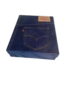 Levis Jean Pocket Image Lidded Storage Box - Picture 1 of 5